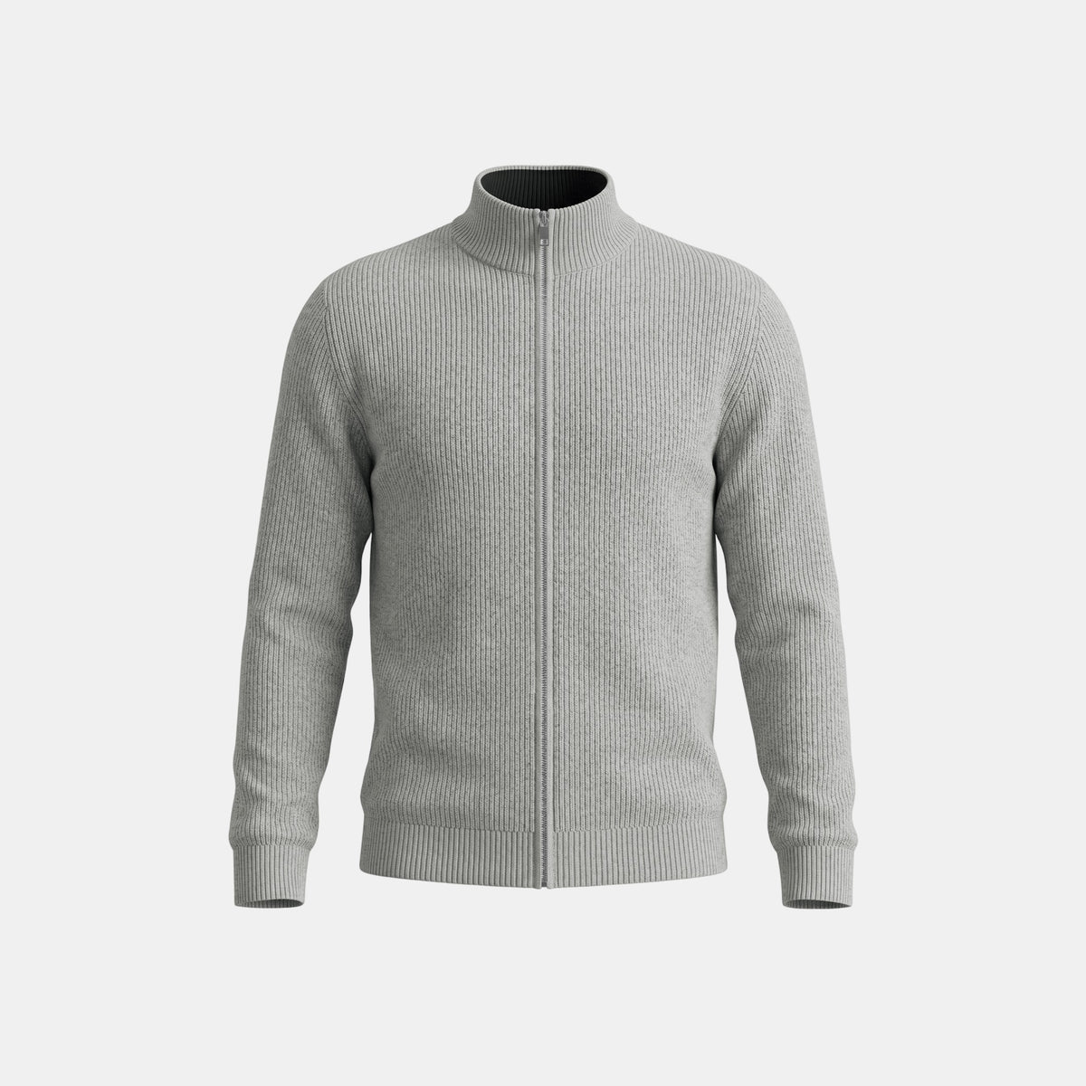 Full-Zip Vest Grijs