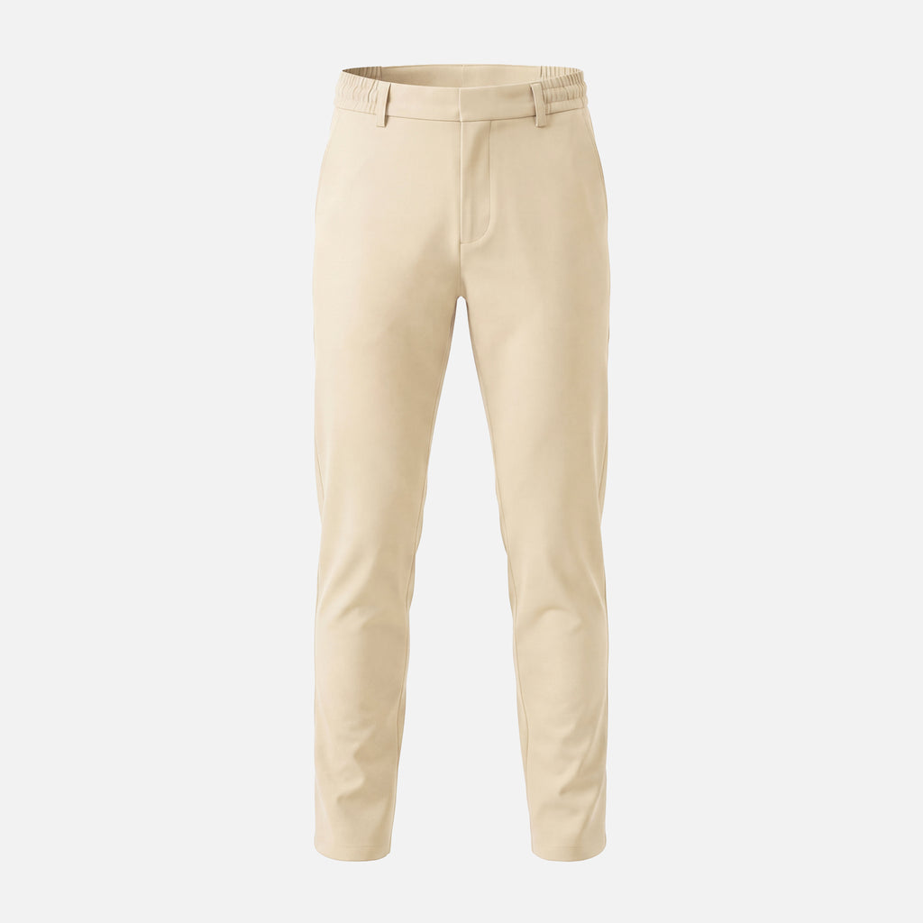Shiny Chino Broek Beige