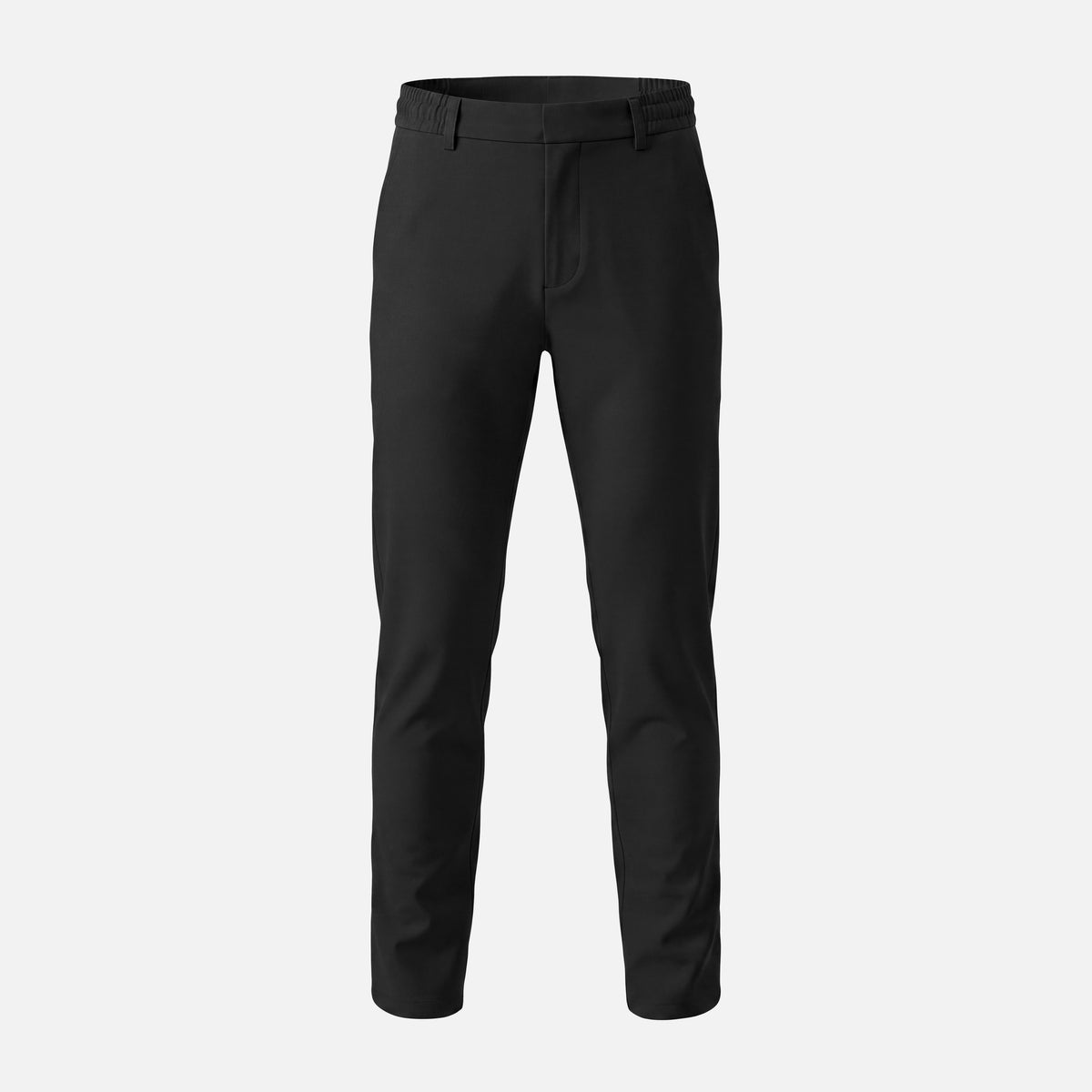 Shiny Chino Broek Zwart