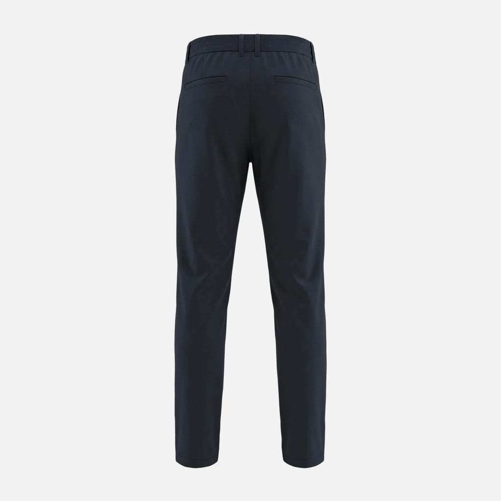 Shiny Chino Broek Donkerblauw