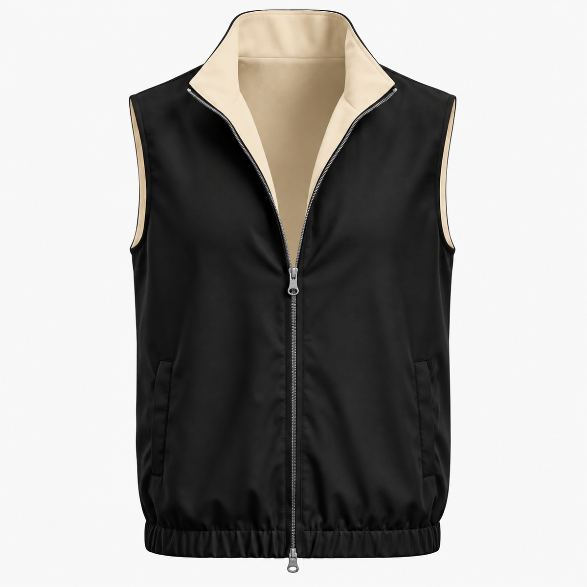 Reversible Gilet Zwart