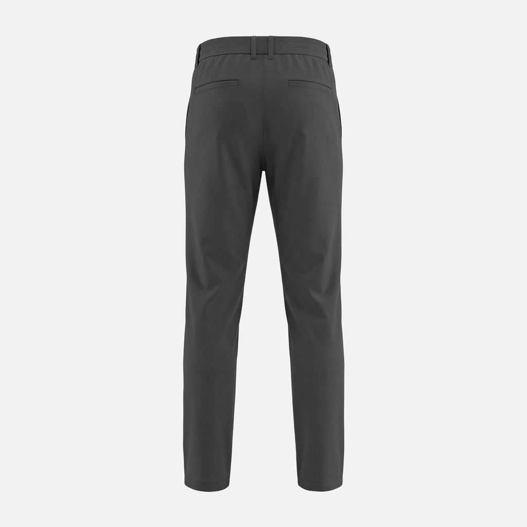 Shiny Chino Broek Grijs