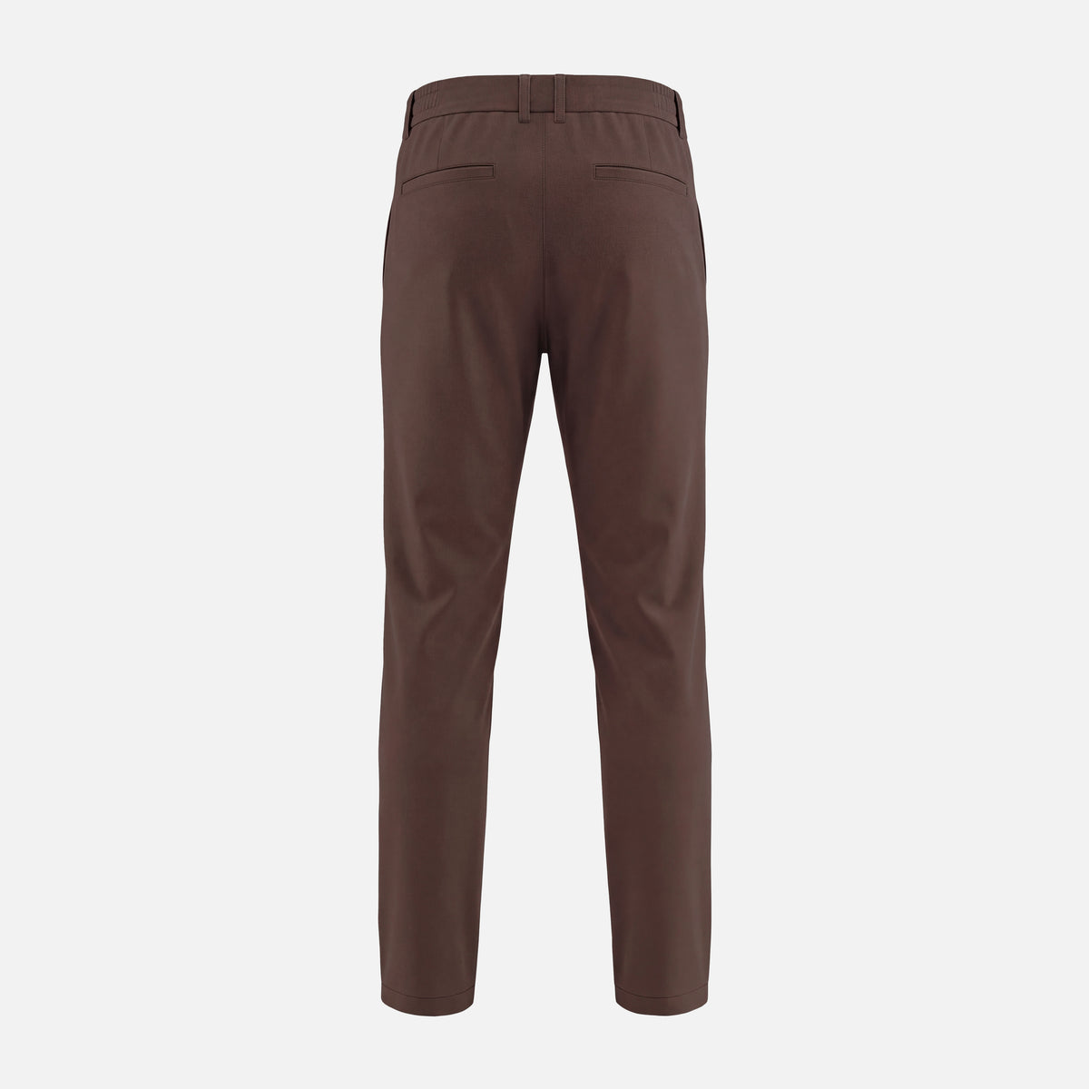 Shiny Chino Broek Bruin