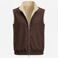 Reversible Gilet Bruin