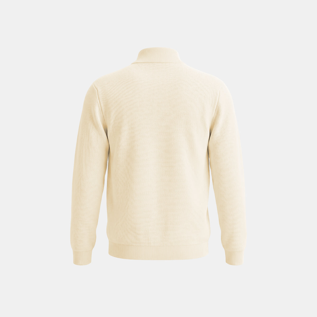 Full-Zip Crème