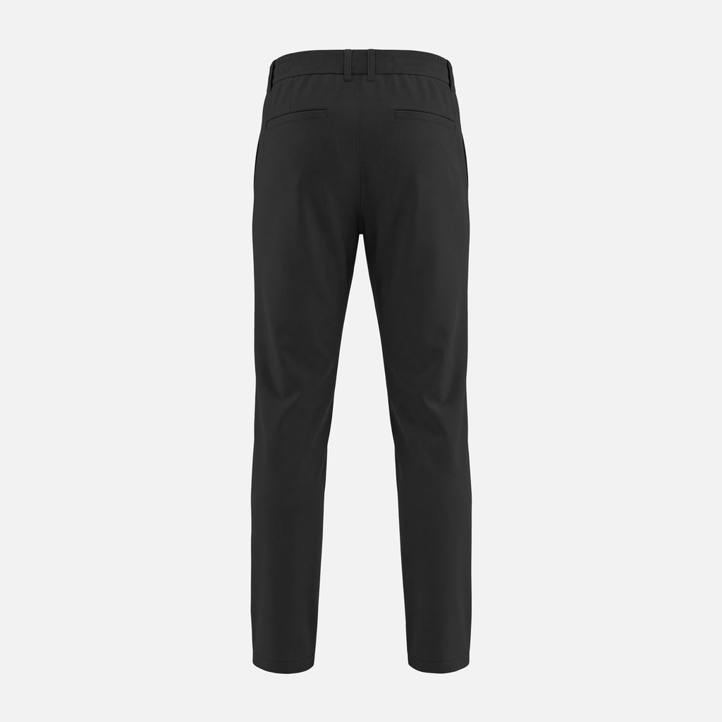 Shiny Chino Broek Zwart