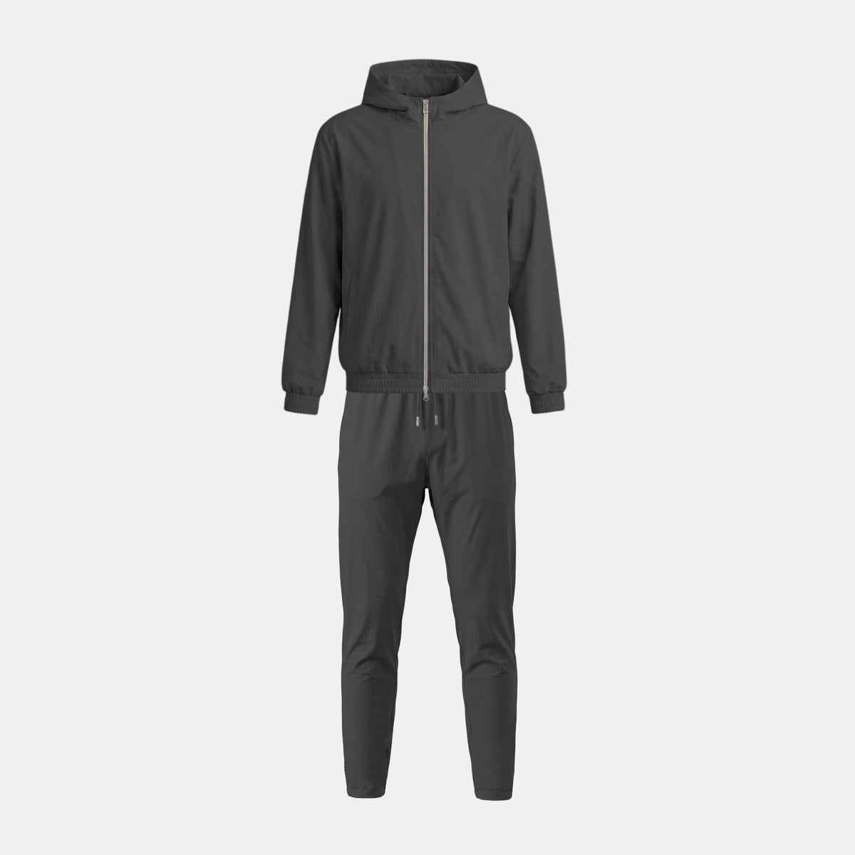 Windbreaker Set Donkergrijs
