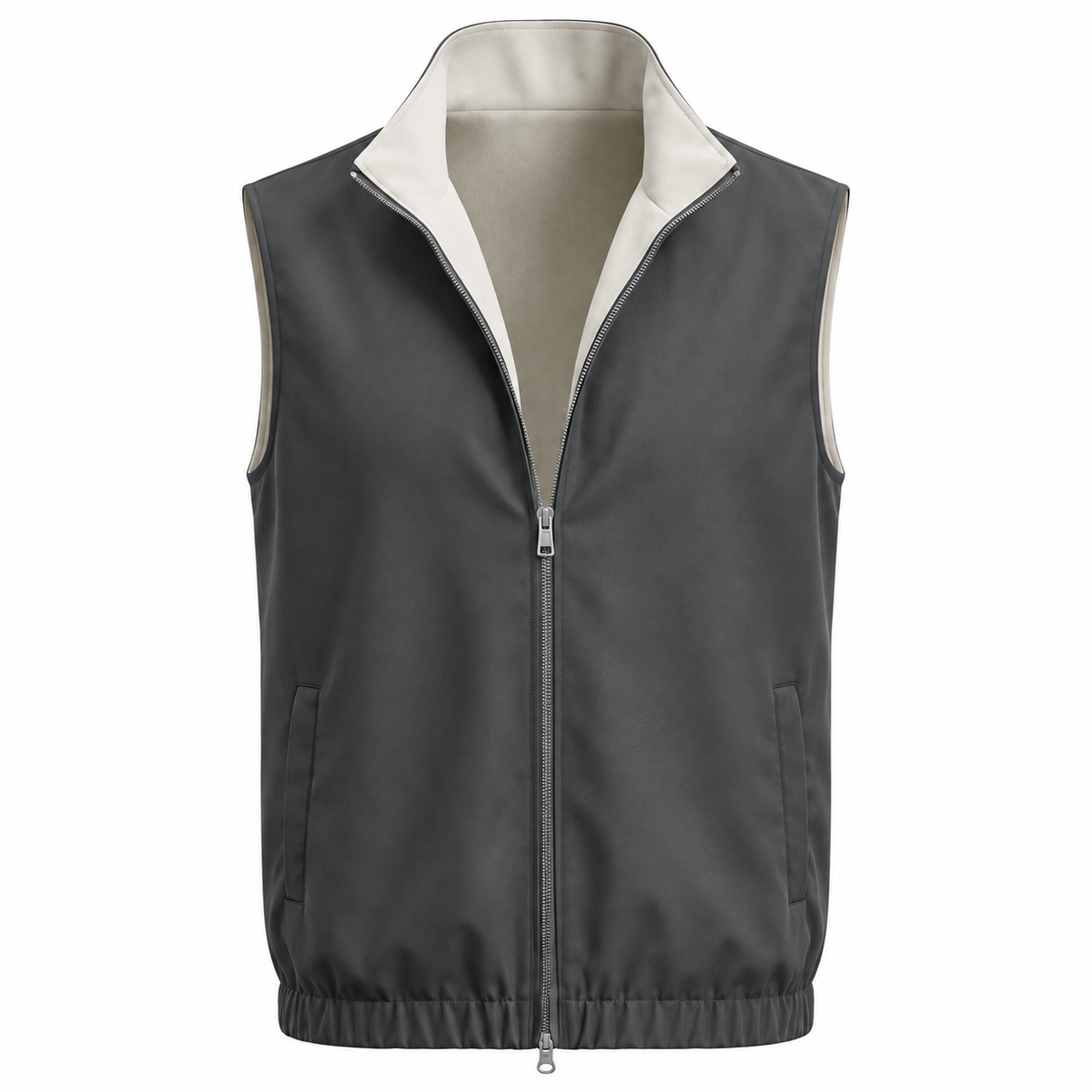 Reversible Gilet Grijs