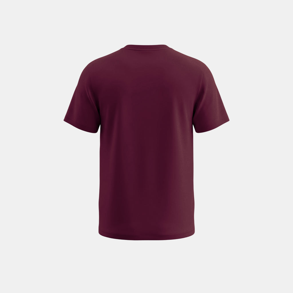 T-shirt Wijnrood
