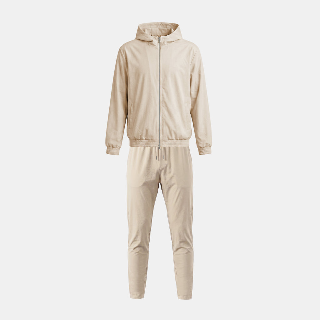 Windbreaker Set Beige
